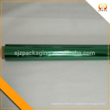 Film plastique vert transparent mylar